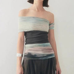 Fashionable Shirt Short Sleeves Top
