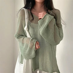 Full Sleeves Casual Sweaters Pullovers
