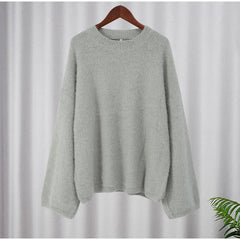 Grey Mohair Sweater