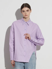 Irregular Casual Loose Shirts Spliced Shirts