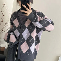 Ladies' Winter Knitted Cardigan