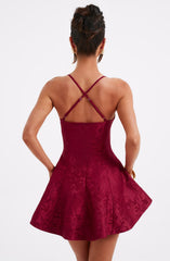 Leila Playsuit - Red