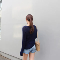 Long Sleeve Slim Fit T-Shirt