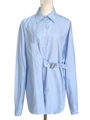 Loose Asymmetric Elegant Blouse