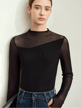 Minimalist Mesh Slim T-Shirt