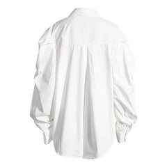 Minimalist Puff Sleeve Shirts