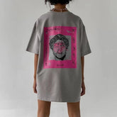 Oversized Printed Streetwear T-shirt