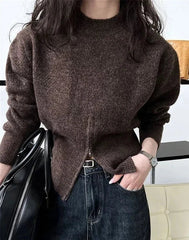 Pullover Sweater Knitted Top