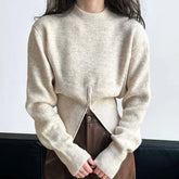 Pullover Sweater Knitted Top