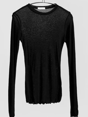 Sheer Long Sleeve T-Shirt