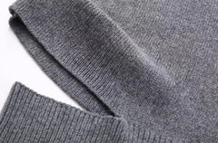 Side Slit With Pleats Cut Out Knit Vest Sweater