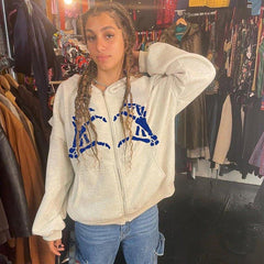 Skeleton Finger Oversized Hoodie