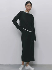 Soft Loose Sets High Waist Dress
