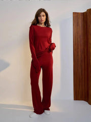 Soft Loose Sets High Waist Dress