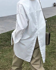 Tunic Tops Long Sleeve Plain Shirts