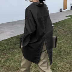 Tunic Tops Long Sleeve Plain Shirts