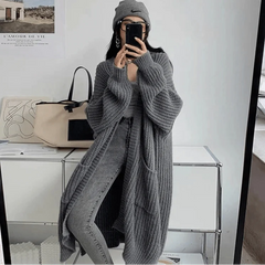 Long Knit Cardigan