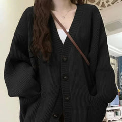 Long Knit Cardigan