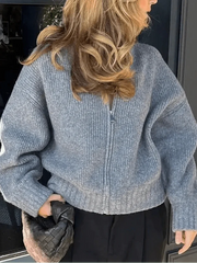 Knitted Long Sleeve Cardigans