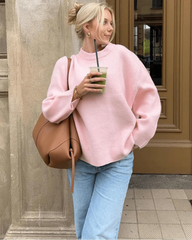 Women's Solid Knit Sweater