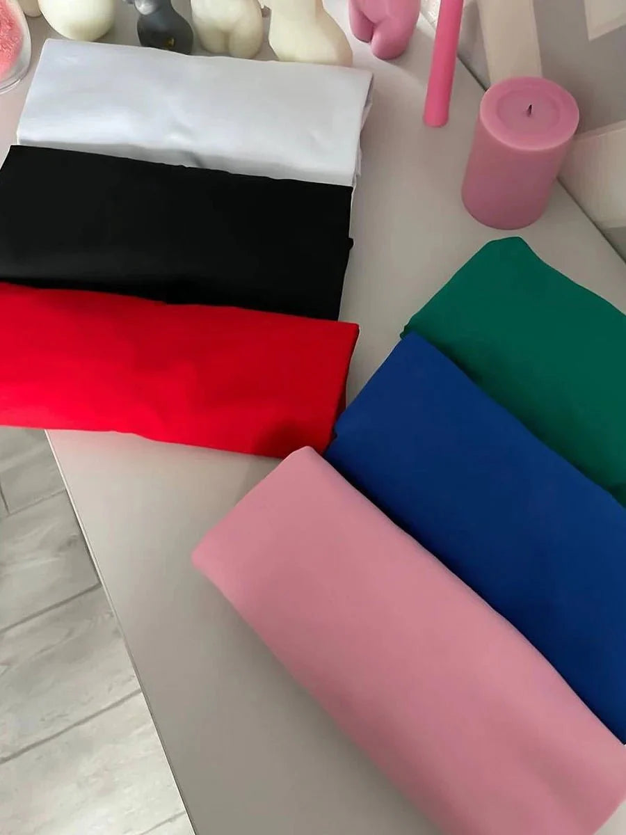 100% Cotton Oversized Casual Basic Loose Tshirt