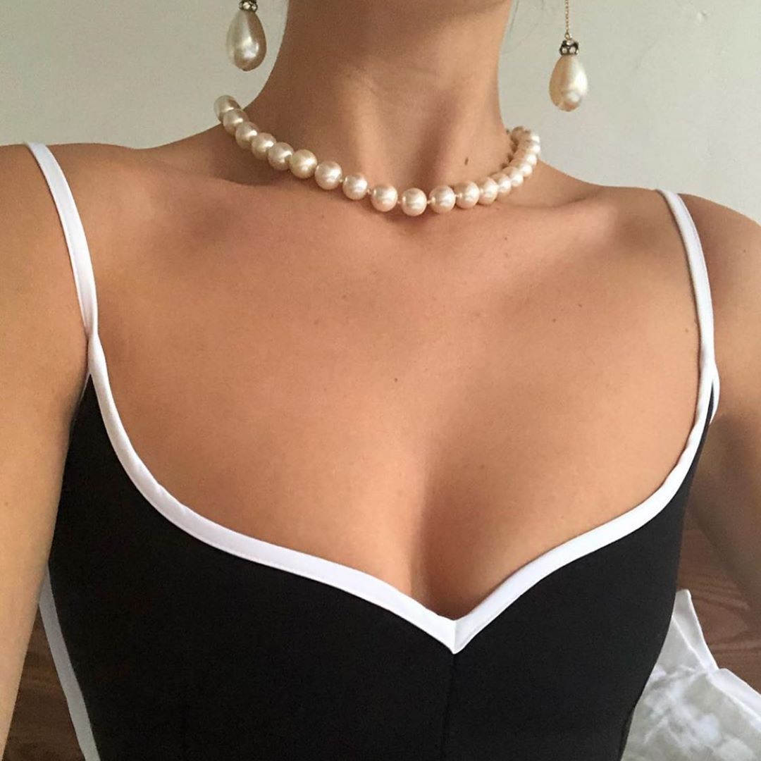 Ellin Hearted Neckline Cami