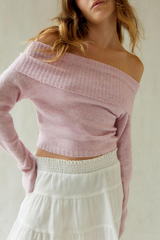 Sexy Solid Backless Off the Shoulder Sweaters (5 Colors)