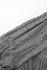 Sexy Solid Hollowed Out Off the Shoulder One Step Skirt Dresses