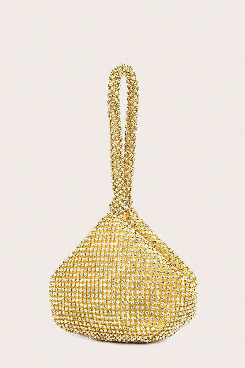 Daily Solid Color Rhinestone Decor Bags(3 Colors)