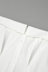 Sexy Buttons Off Shoulder Blouses