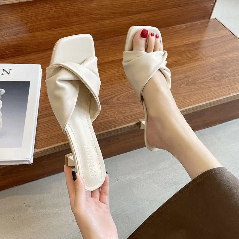 Forgetting You Mule High Heels
