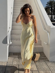 Brianna Backless Sling Dress