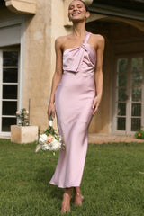 Elegant Silk Gown Long Dress