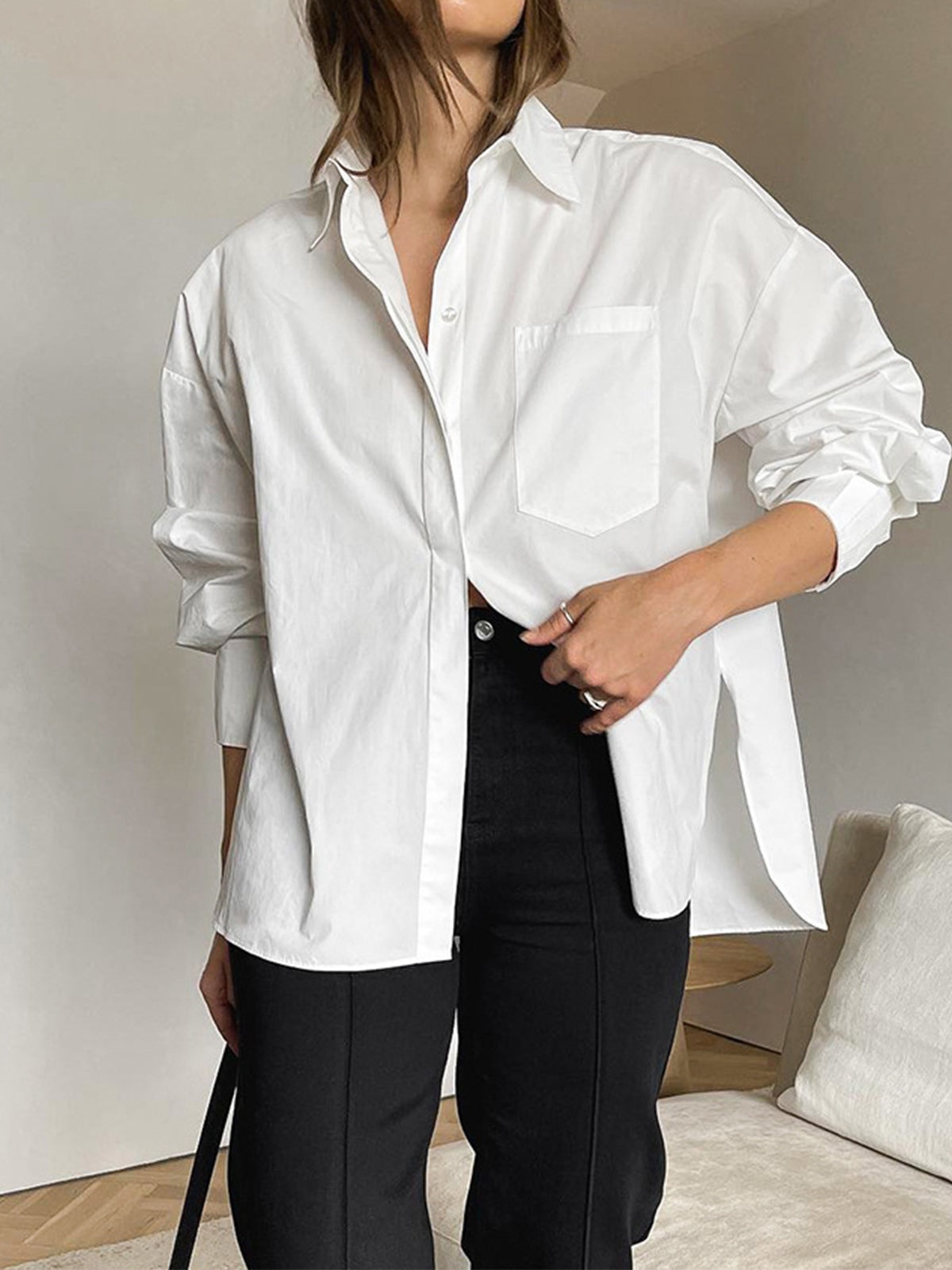 Minimalist Button Down Shirt