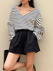 Leisure Stripe Long Sleeve Shirt