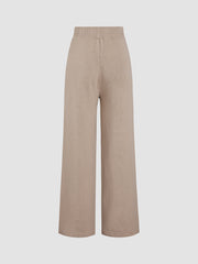 Ribbed Mystique Wide Leg Pants