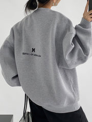 Minimalism Oversized Sweatshirt