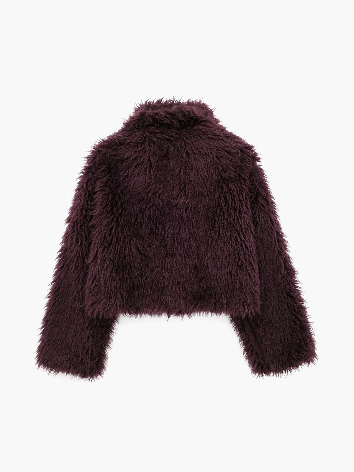 Fuzzy Faux Fur Short Coat