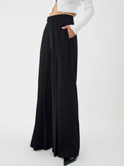 Pleated Wide Leg Pants