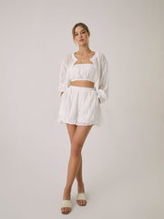 Breathable Three Piece Shorts Set