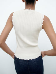 Casual Snug Sweater Vest