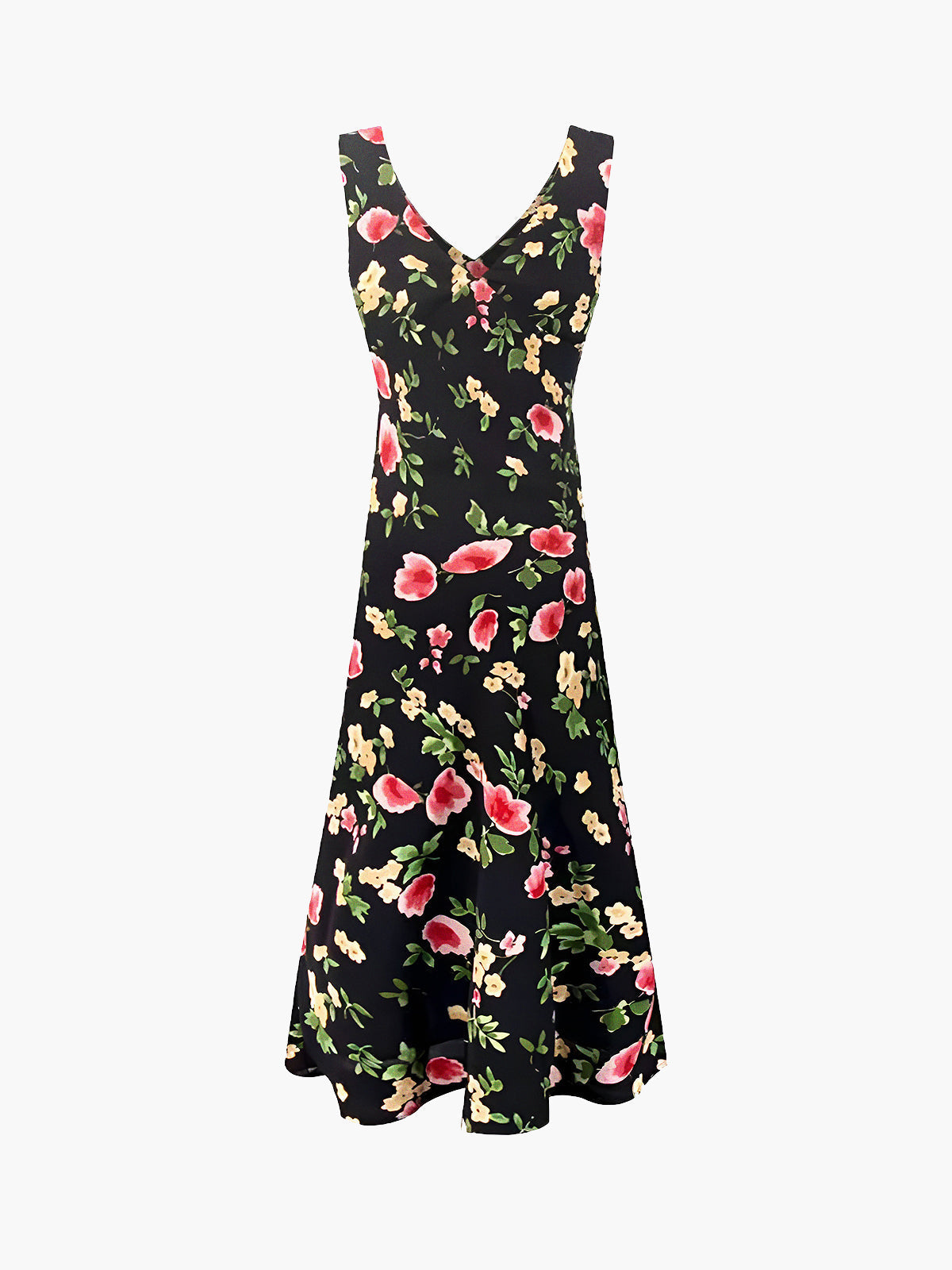 Bloom Floral Print Midi Dress