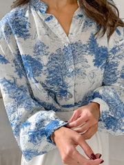 Casual Printed Long Sleeve Shirt