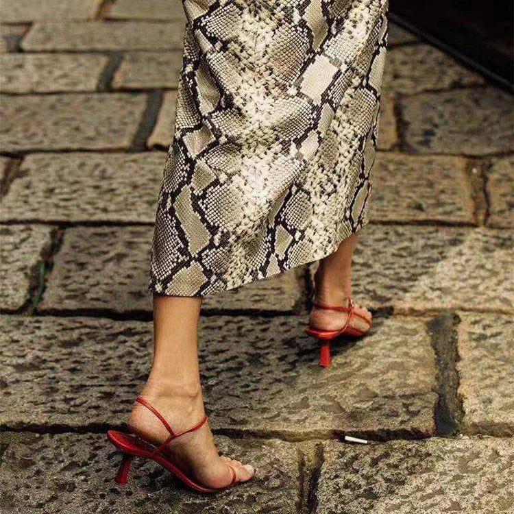 Minka Strappy Kitten Heels