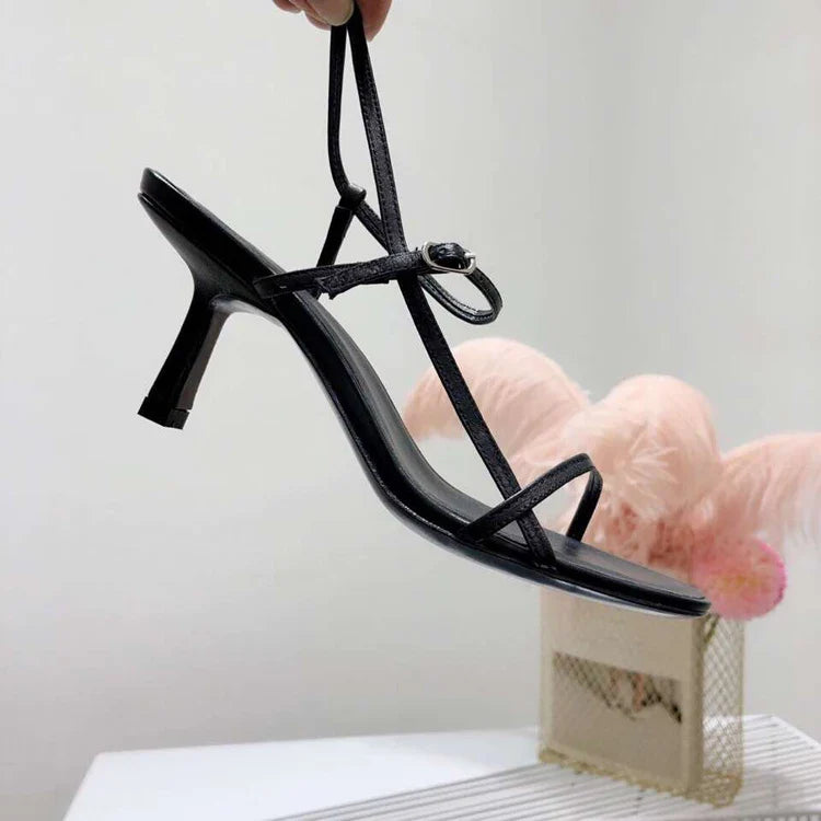 Minka Strappy Kitten Heels