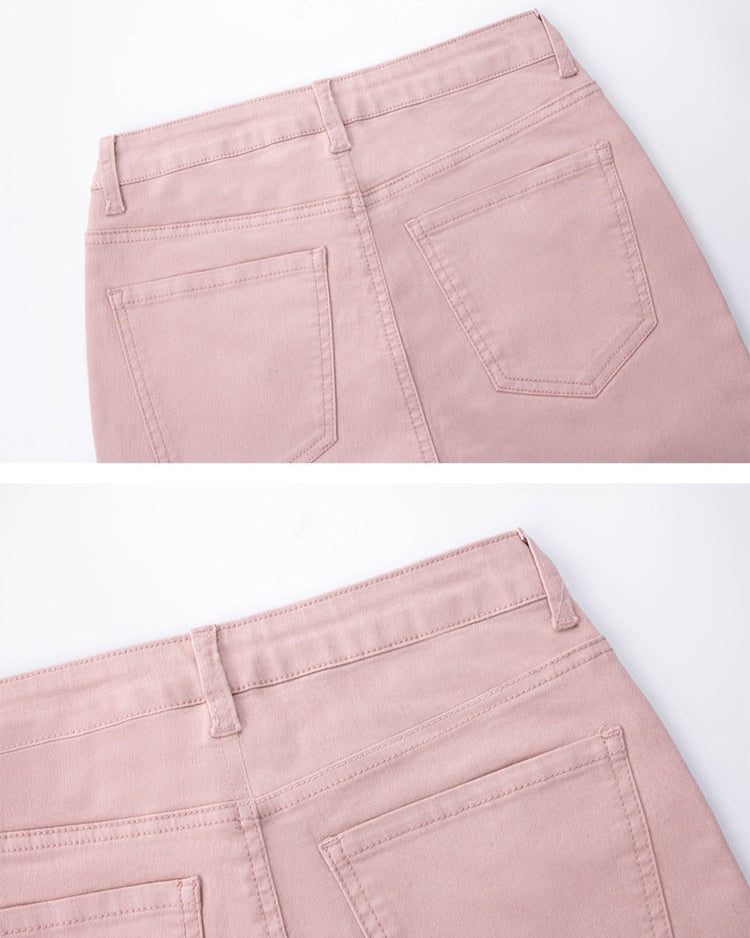 Blushing Bell-Bottoms Jeans