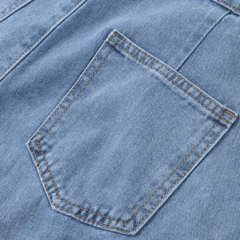 Adryana Denim Waistcoat Set