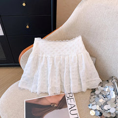 Stelia Ruffle Mini Skirt
