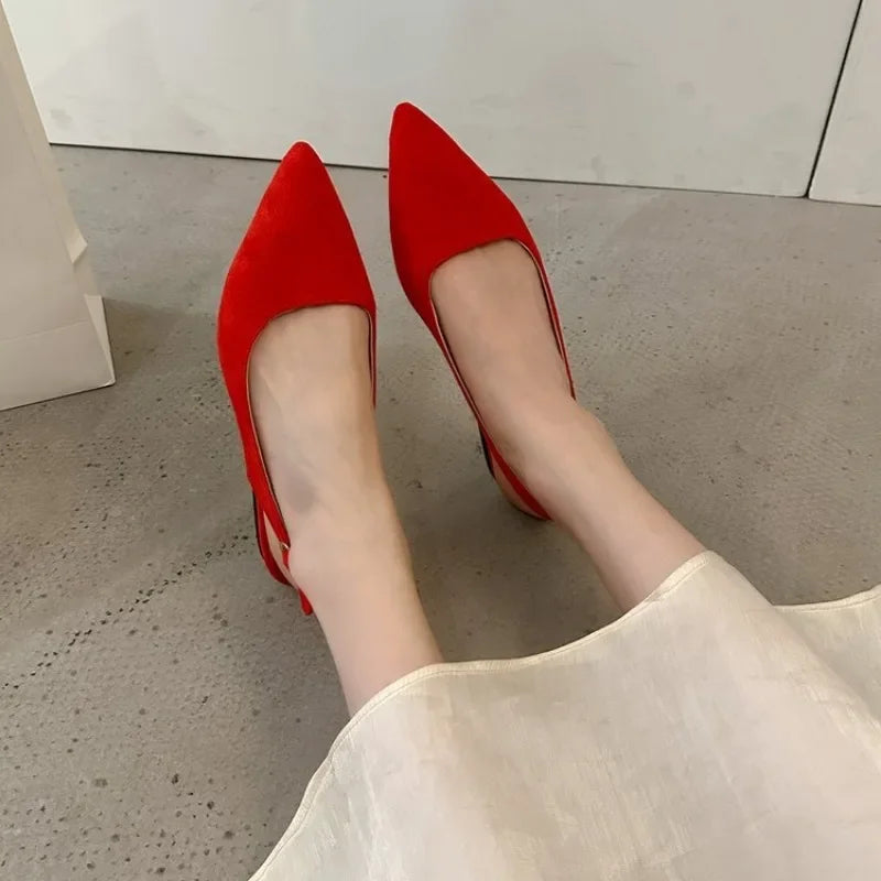 Kylo Pointed Toe Slingbacks