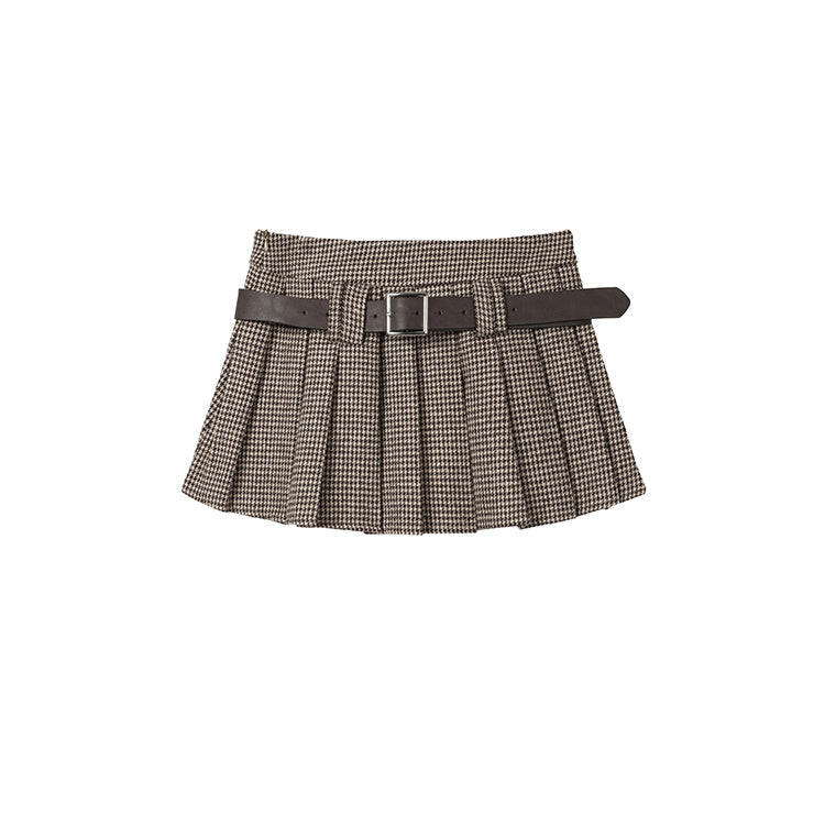 Better Behave Pleated Mini Skirt